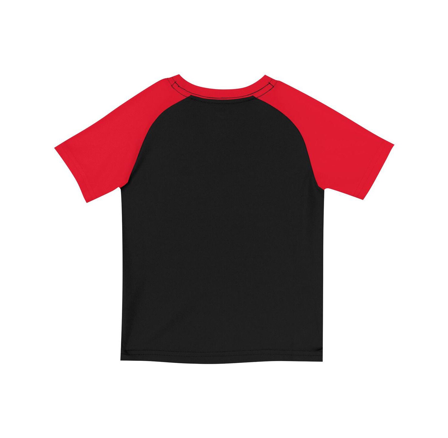 Big Boys and Girls 2-Piece Red/Black Chicago Bulls Practice T-Shirt and Shorts Set