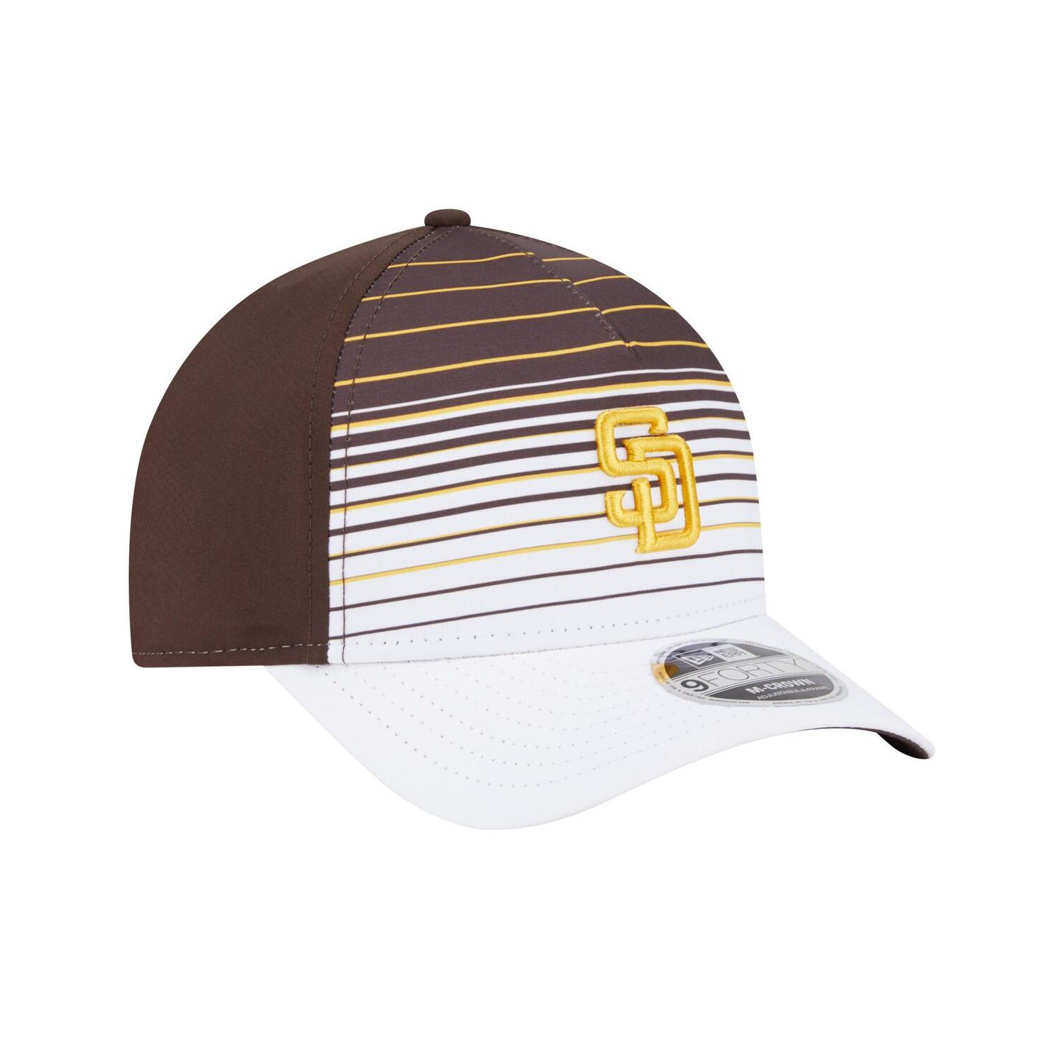 Men's Brown San Diego Padres Gradient 9FORTY M-Crown Adjustable Hat
