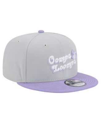 Men's Gray/Light Purple Willy Wonka and the Chocolate Factory Two-Tone 9FIFTY Snapback Hat