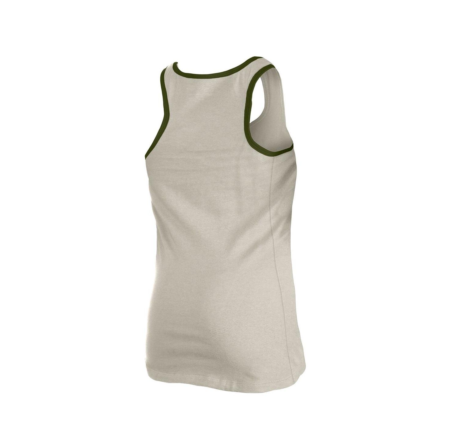 Women's Cream Baltimore Orioles Armed Forces Tank Top
