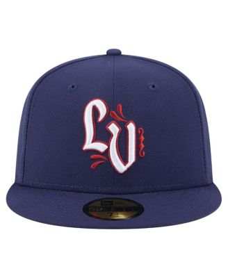 Мужская приталенная шляпа New Era Blue Lehigh Valley IronPigs Authentic Collection 59 размера пятьдесят на пятьдесят