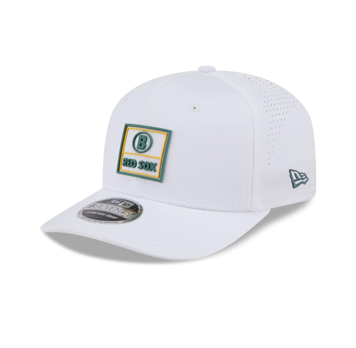 Men's White Boston Red Sox 2025 City Connect Fan Pack 9SEVENTY Adjustable Hat