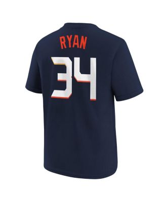 Big Boys and Girls Nolan Ryan Navy Houston Astros Fuse City Connect Name Number T-Shirt