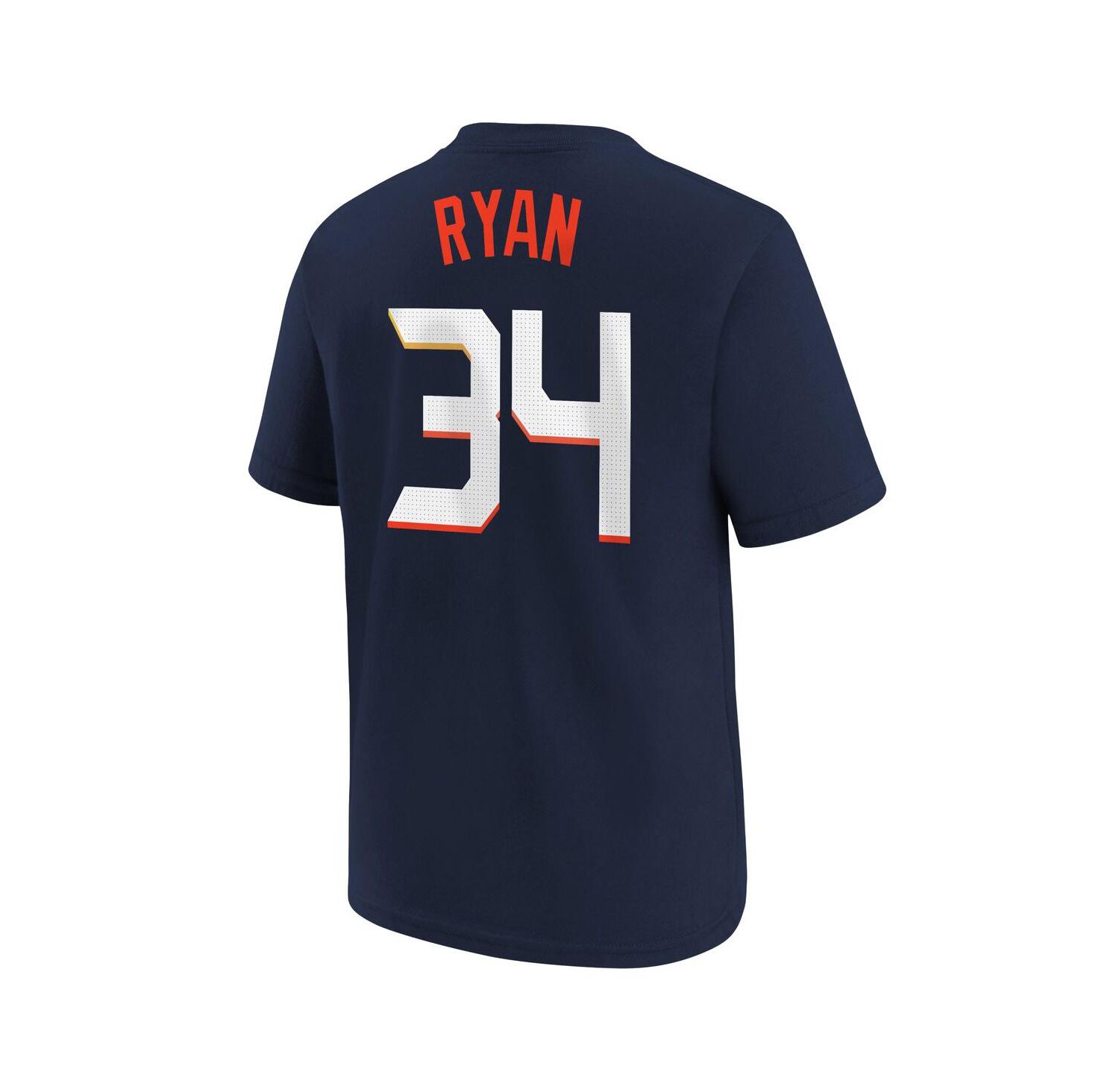 Big Boys and Girls Nolan Ryan Navy Houston Astros Fuse City Connect Name & Number T-Shirt