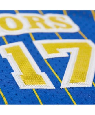 X Dannijo Women's Chris Mullin Royal Golden State Warriors Fashion Cropped Basketball Jersey