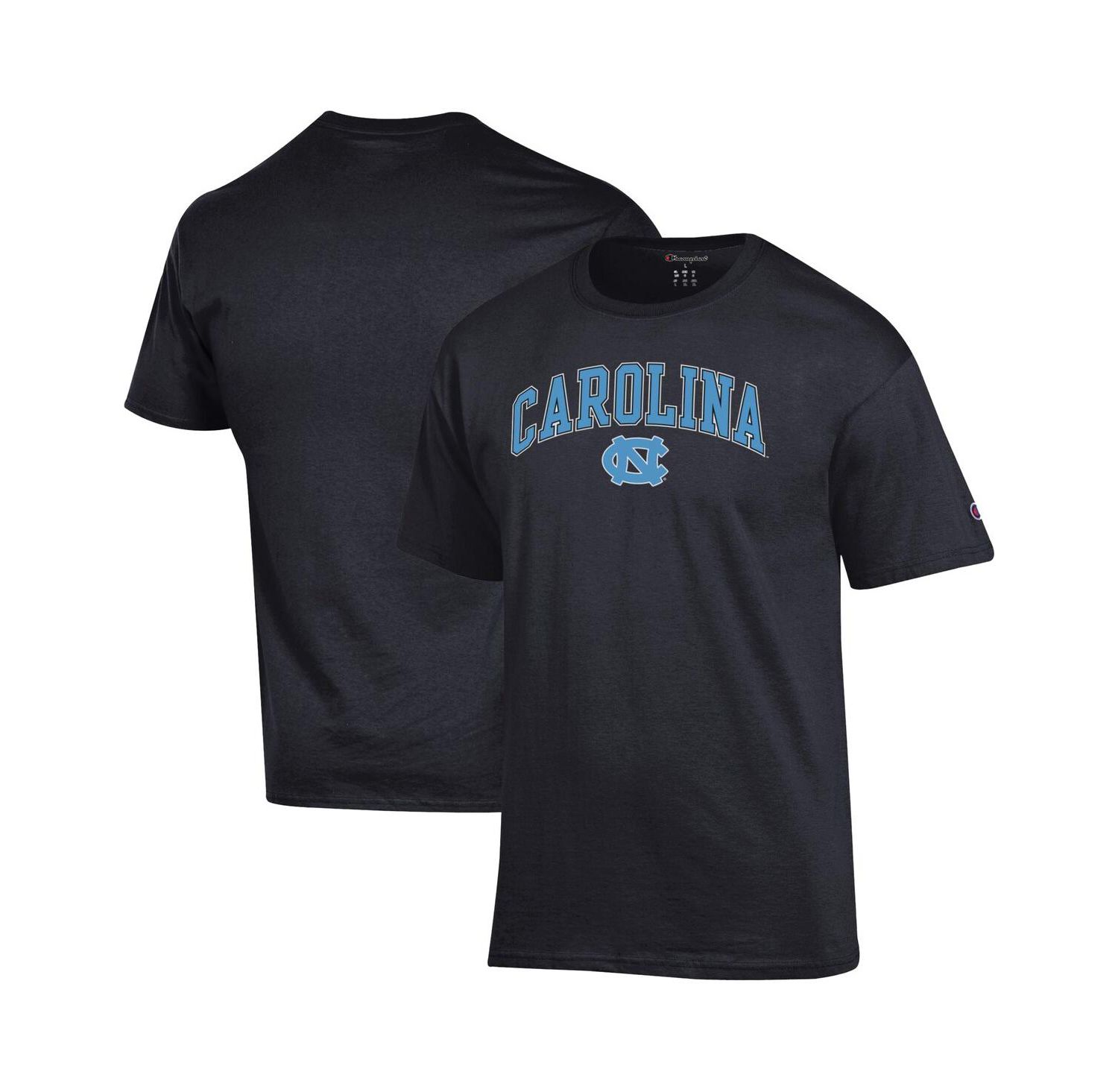 Men's Carolina Blue North Carolina Tar Heels Arch Over Logo T-Shirt