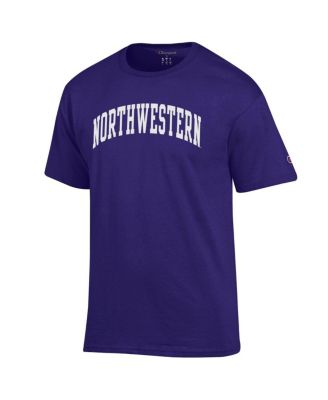 Men's Purple Northwestern Wildcats Basic Arch T-Shirt