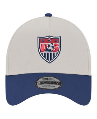 Мужская шляпа New Era цвета хаки USMNT 1995 из пенопласта в стиле ретро с регулируемой длиной 9 дюймов