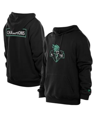 New Era - Men's Black New York Liberty Champions Premium Pullover Hoodie Sweatshirt