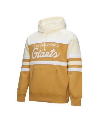 Men's Tan/Cream San Francisco Giants Head Coach Pullover Hoodie