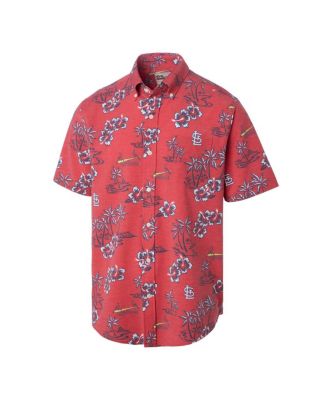 Reyn Spooner Men's Red St. Louis Cardinals Kekai Button-Down Shirt