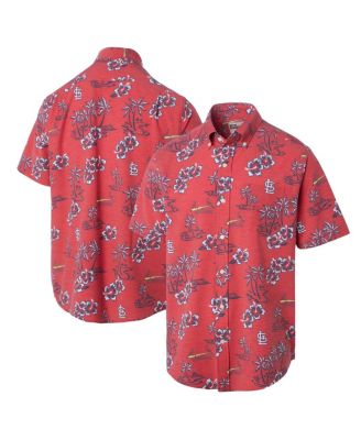 Reyn Spooner - Men's Red St. Louis Cardinals Kekai Button-Down Shirt