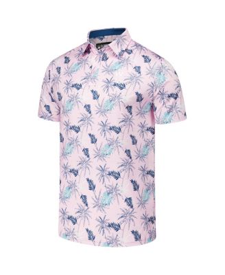 Men's Light Pink WM Phoenix Open Breezy Banks Polo Shirt