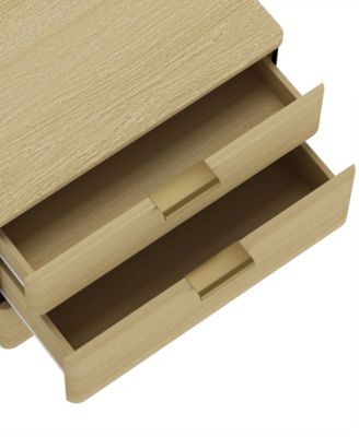 Payton 26" Modern 3-Drawer Nightstand