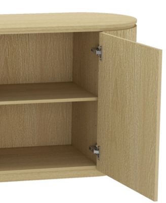 Olivia 60" Modern 4-Shelf Sideboard