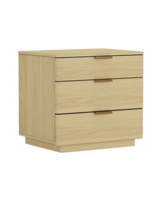 Payton 26" Modern 3-Drawer Nightstand