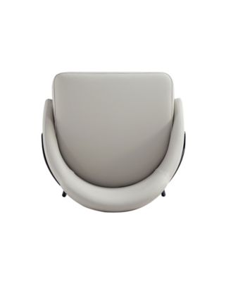 Gracie 41.1" Leatherette Upholstered Barstool