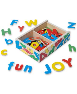 Melissa and Doug - Toy, Magnetic Wooden Alphabet