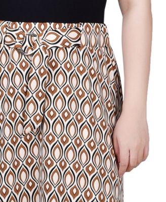 Petite Ring Midi-Length Skirt