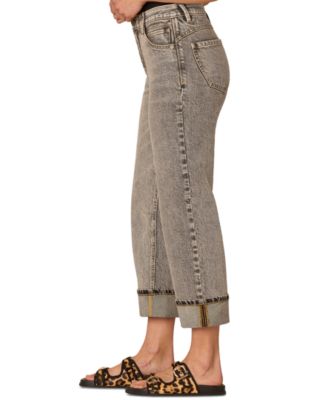 Petite "Ab" Solution High Rise Cropped Boyfriend Jeans