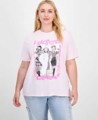 Love Tribe - Trendy Plus  Crewneck Drop-Shoulder Tee
