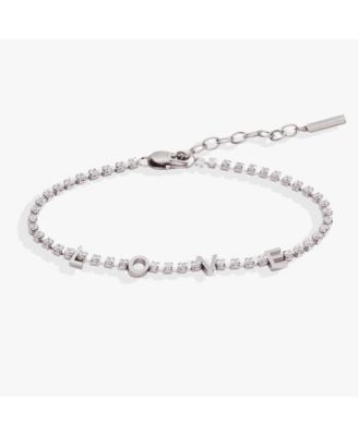 Alex Ani Love Tennis Bracelet