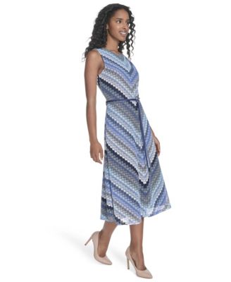 Women's Sleeveless Lace Midi Dress