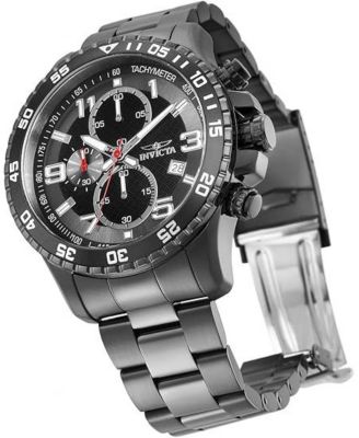 Мужские часы Invicta 14879 Specialty с кварцевым хронографом и серым циферблатом