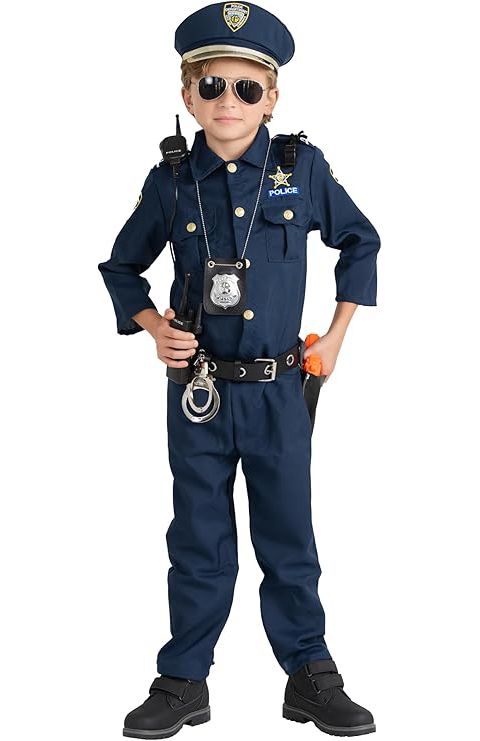 Dress Up America Police Officer Costume Set