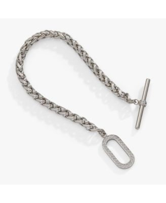 Pave Toggle Chain Bracelet