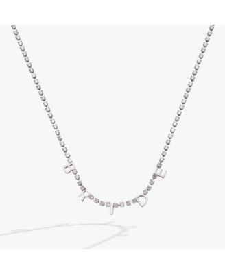 Bride Tennis Chain Necklace