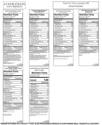 Time for Tea Lavender Gift, 8 Pieces