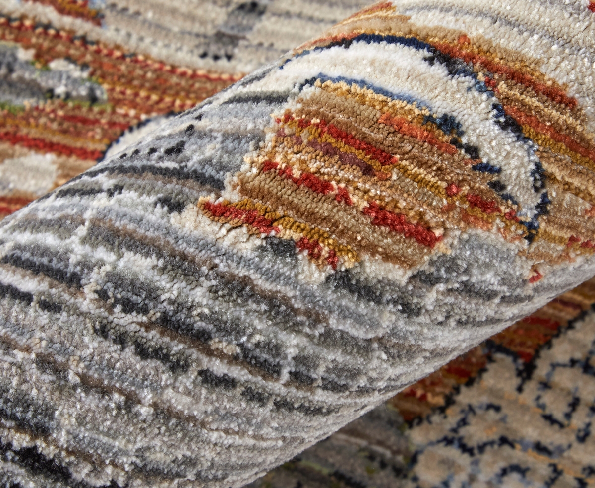 Feizy Melrose 39p2f 2'6"x7'3" Runner Area Rug In Multi