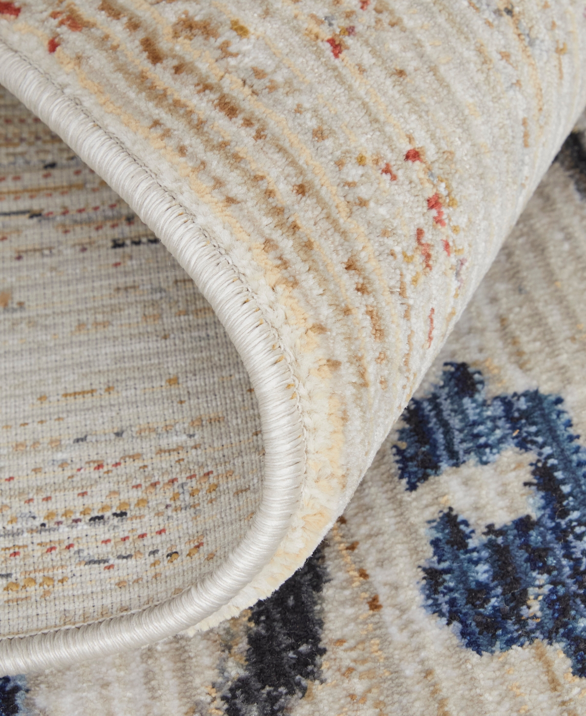 Feizy Sonora 39nwf 2'6"x7'3" Runner Area Rug In Multi