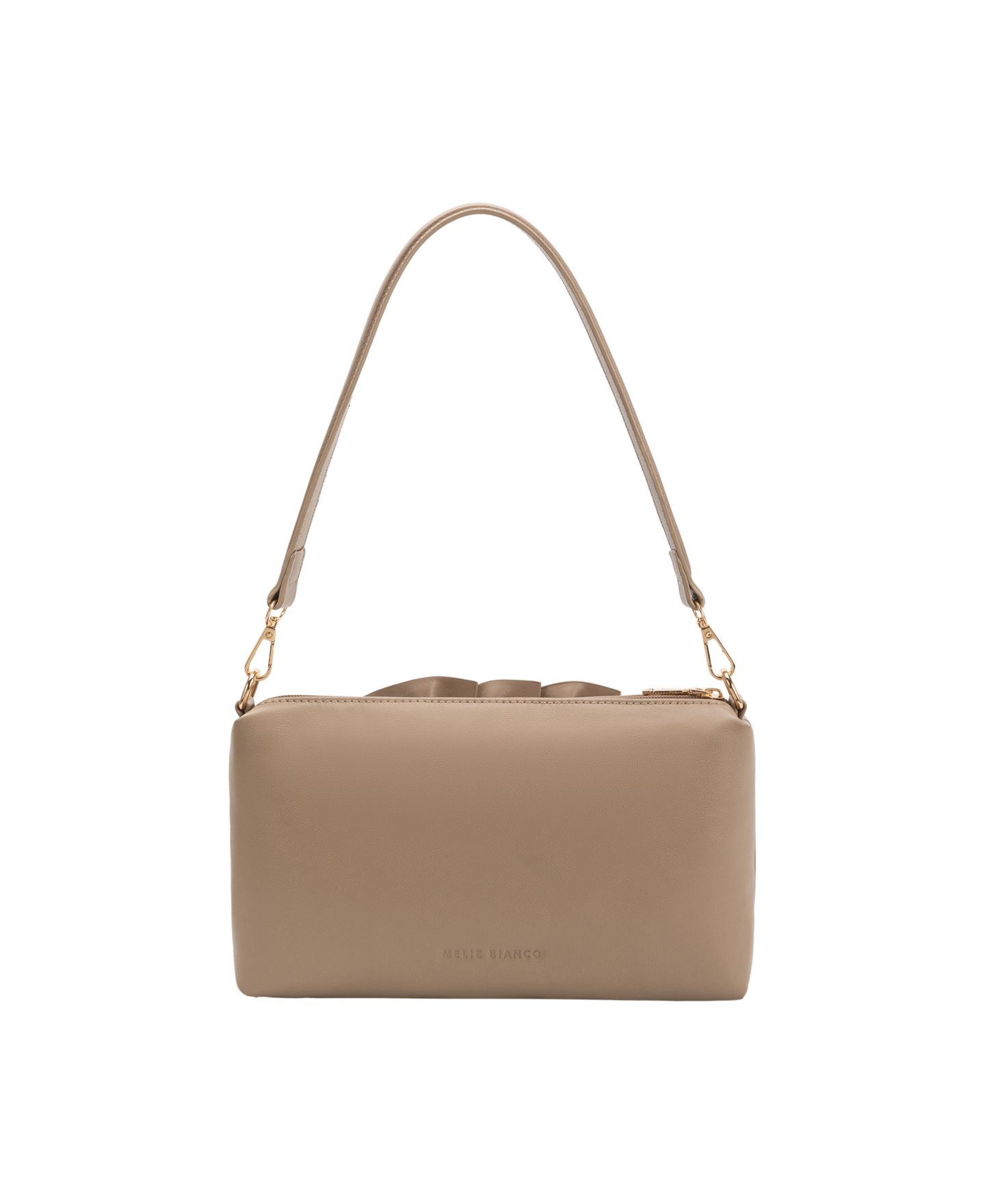 Женская сумка Melie Bianco Florence Medium Shoulder, цвет: Серо-коричневый — фото 2
