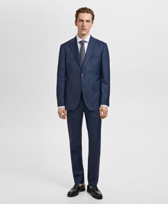 Мужской блейзер из натуральной шерсти Venice Virgin от Mango