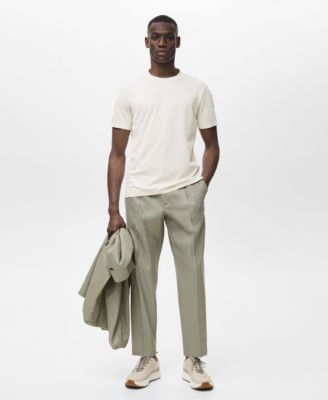 Мужская приталенная футболка Coolmax от Mango