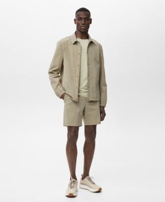 Мужские водоотталкивающие шорты-бермуды Mango