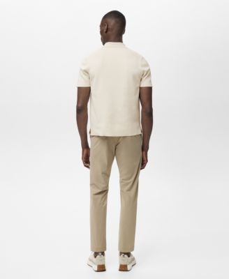 Мужские облегающие брюки Mango