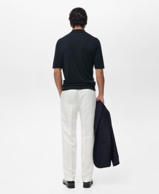 Мужская рубашка поло Mango из тонкой трикотажной ткани из лиоцелла