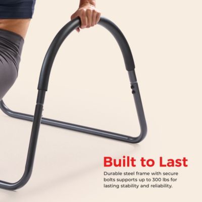 Portable Ab Crunch Assisted Trainer, Assisted Core Exercise Machine for Home Gym, Abdominal Workout Equipment