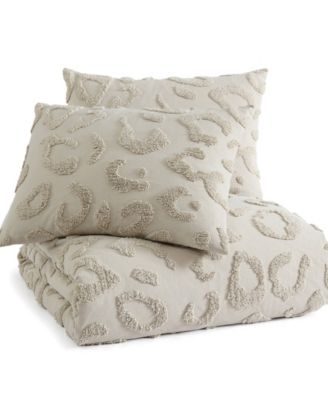 Chenille Leopard 2-Pc. Comforter Set, Twin/Twin XL