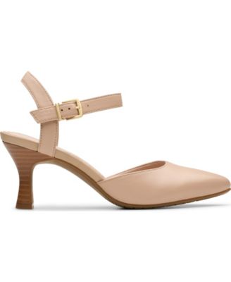 Kataleyna Cora Pointy Toe Leather Pumps