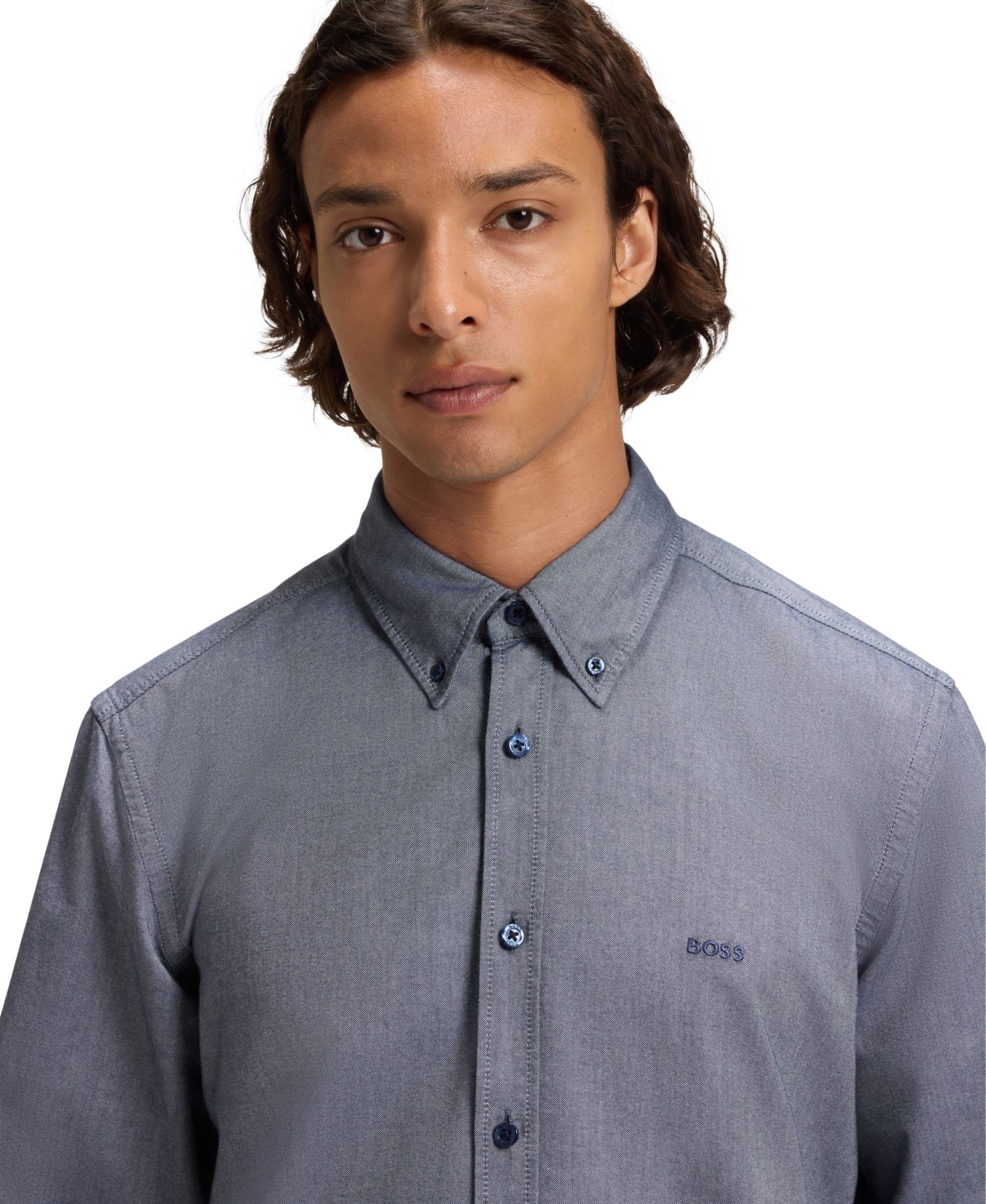 Men's Button-Down Regular-Fit Oxford Shirt