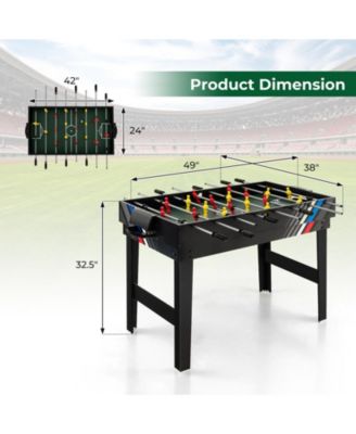 4-in-1 Multi Game Table with Pool Billiards