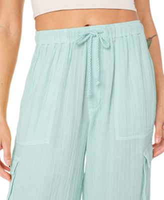 Juniors' Cotton Precious Cargo Beach Pants