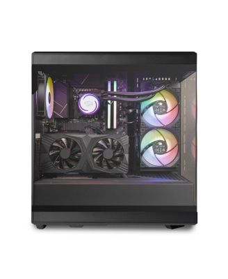Y40 Gaming PC Desktop - AMD Ryzen 7 7800X3D, NVIDIA GeForce RTX 5070Ti 16GB, 32GB DDR5 RGB RAM, 2TB NVMe SSD