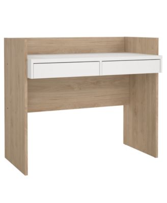 40.2" Wide 2 Storage Drawer Home Office Writing Desk