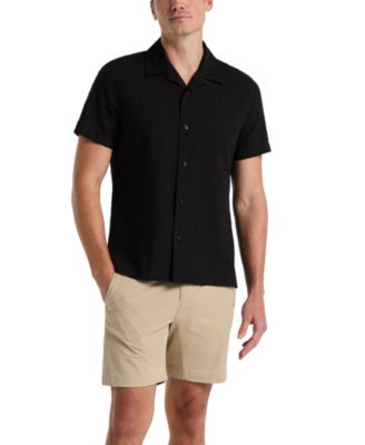 Men's Dobby Plaid Shirt