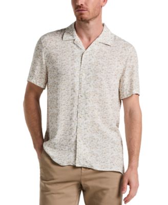 Perry Ellis - Men's Regular-Fit Brushstroke Shirt